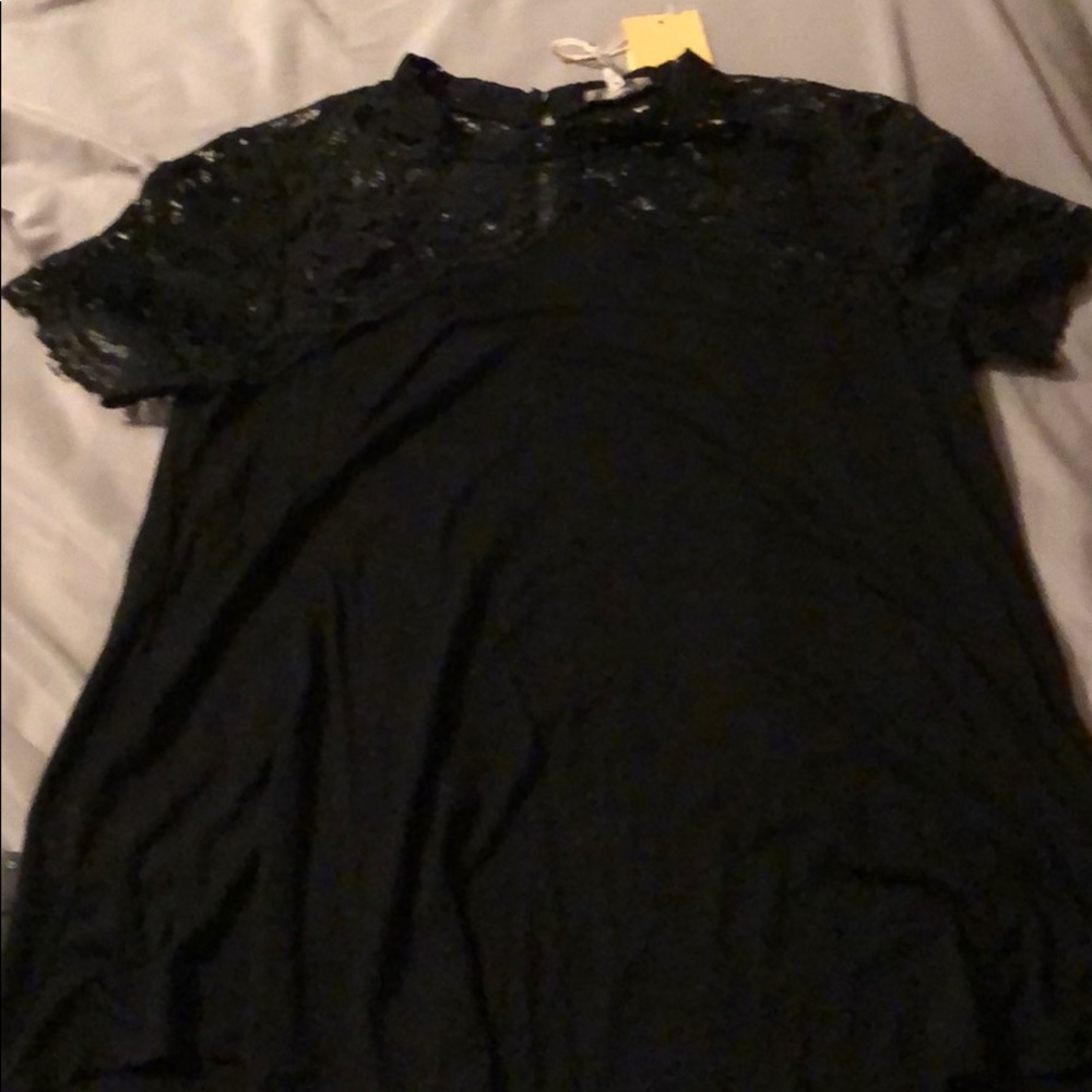 black dress shirt